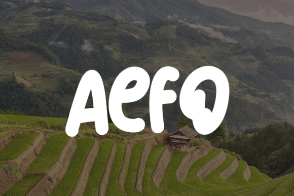Aefo Typeface: The Elegant Upgrade Your Small Brand Needs