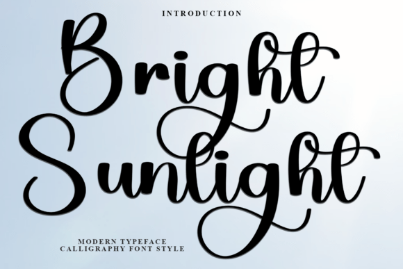 Bright Sunlight: The Festive Typeface for Holiday Branding