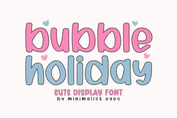 Bubble Holiday: The Playful Display Typeface for High-Impact Campaigns