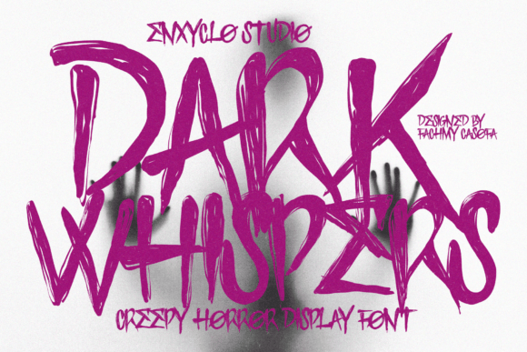 Dark Whispers Typeface: Elevate Your Brand’s Mood and Memorability