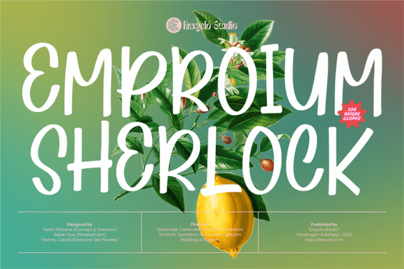 Emporium Sherlock: A Creative Font for Distinctive Brand Identity