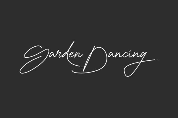 Garden Dancing: The Script Typeface That Elevates Campaign Visuals