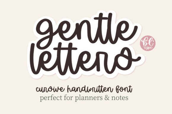 Gentle Letters: A Cozy Script Font for Authentic Brand Identity