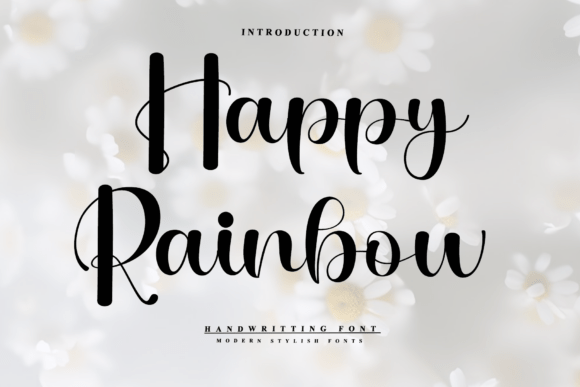 Happy Rainbow: The Script Font That Boosts Engagement