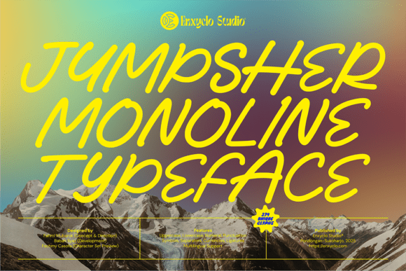 Jumpsher: The Elegant Handwritten Typeface for Crafters and Sellers