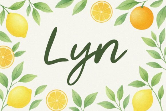 Lyn: The Playful Script Font for Modern Brand Identity