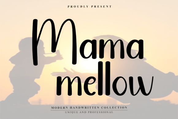 Mama Mellow: A Soft Script Font for Handmade Branding