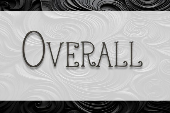 Overall Typeface: A Web Designer’s Take on Modern Script Typography