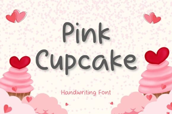 Pink Cupcake: The Script Amp Typeface for Memorable Campaign Visuals