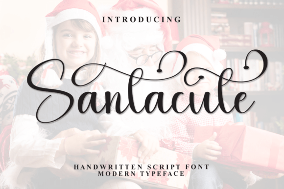 Santacute: The Elegant Script Font for Holiday Campaigns