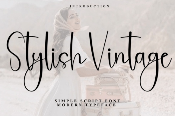 Stylish Vintage Typeface: A Designer’s Real-World Branding Test