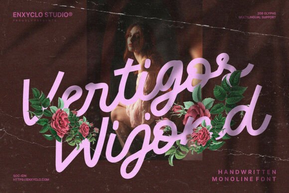 Vertigos Wijond: Elevating Digital Brand Identity with Handmade Script Typography