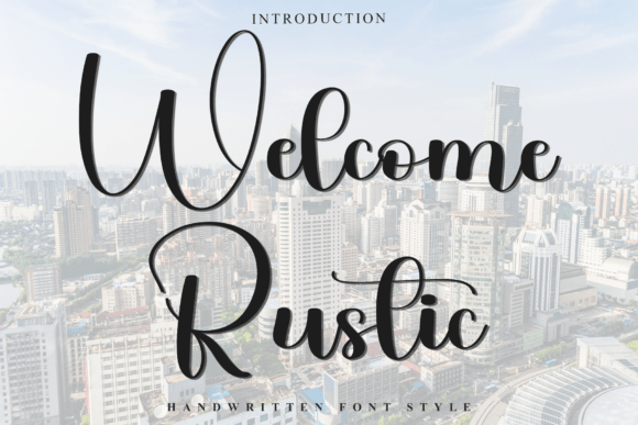 Welcome Rustic: A Festive Typeface for Modern Web Design