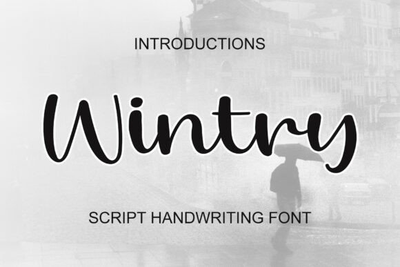 Wintry Typeface: A Web Designer’s Take on Elegant Script Typography