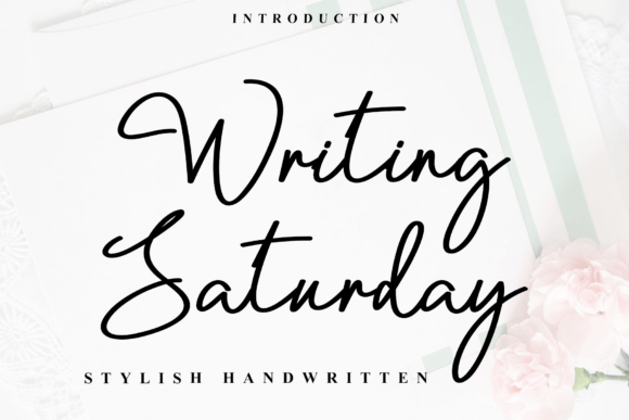 Writing Saturday: A Modern Script Typeface for Editorial Design